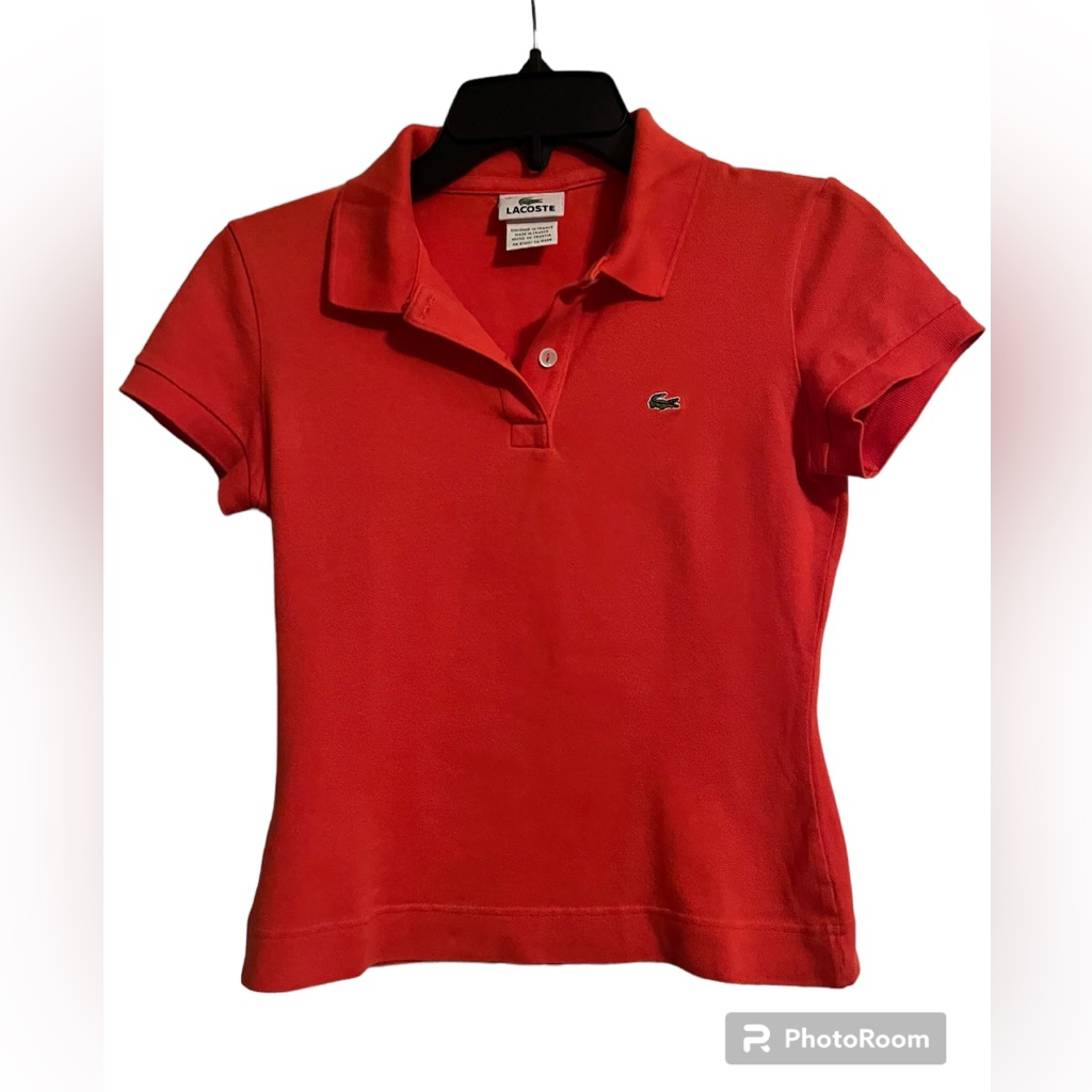 Lacoste Polo Shirt Size 4 Xs